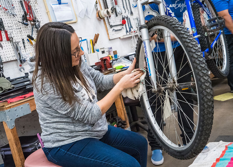 Will your old (or new) bicycle change a life? The