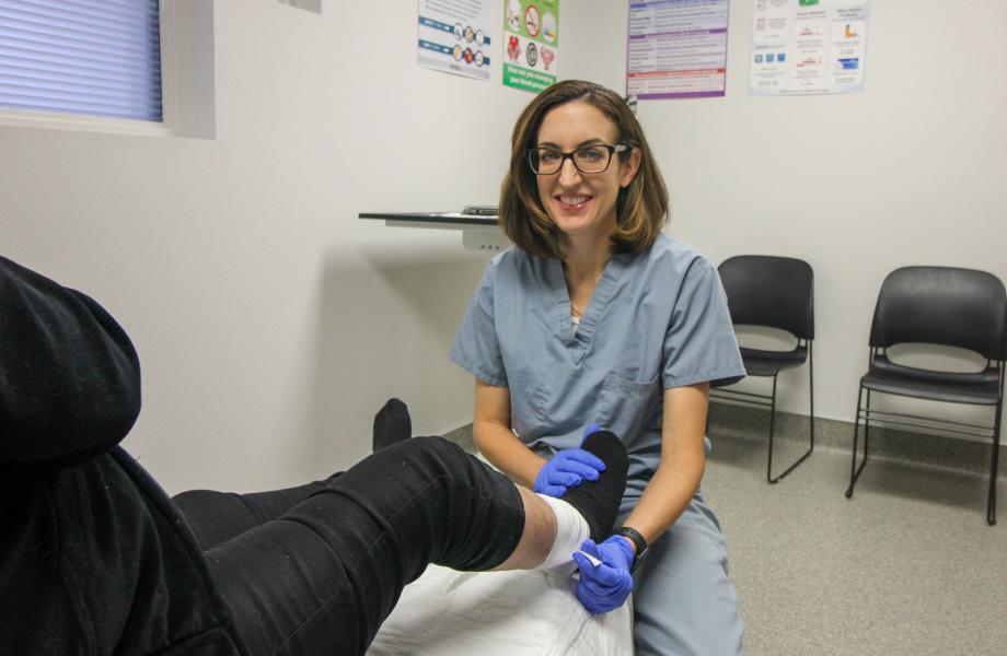 Erin Tharalson, SVdP Wound Care Director Erin Tharalson, SVdP Wound Care Director