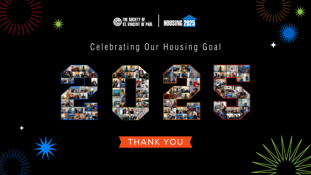 Housing 2025 goal met graphic! 