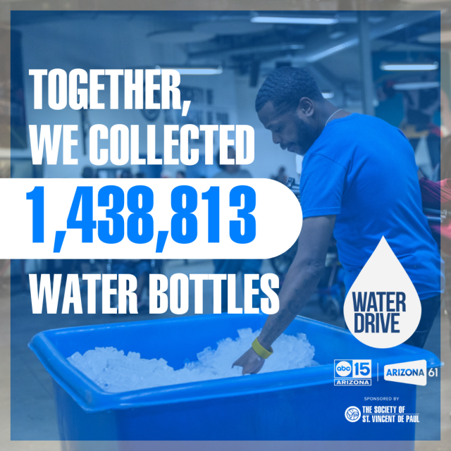 Final numbers for water drive 